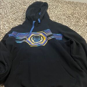 Marvel Black and Purple Black Panther Hoodie